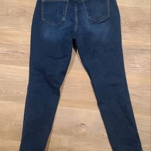 Nine West, jeans, dark wash blue